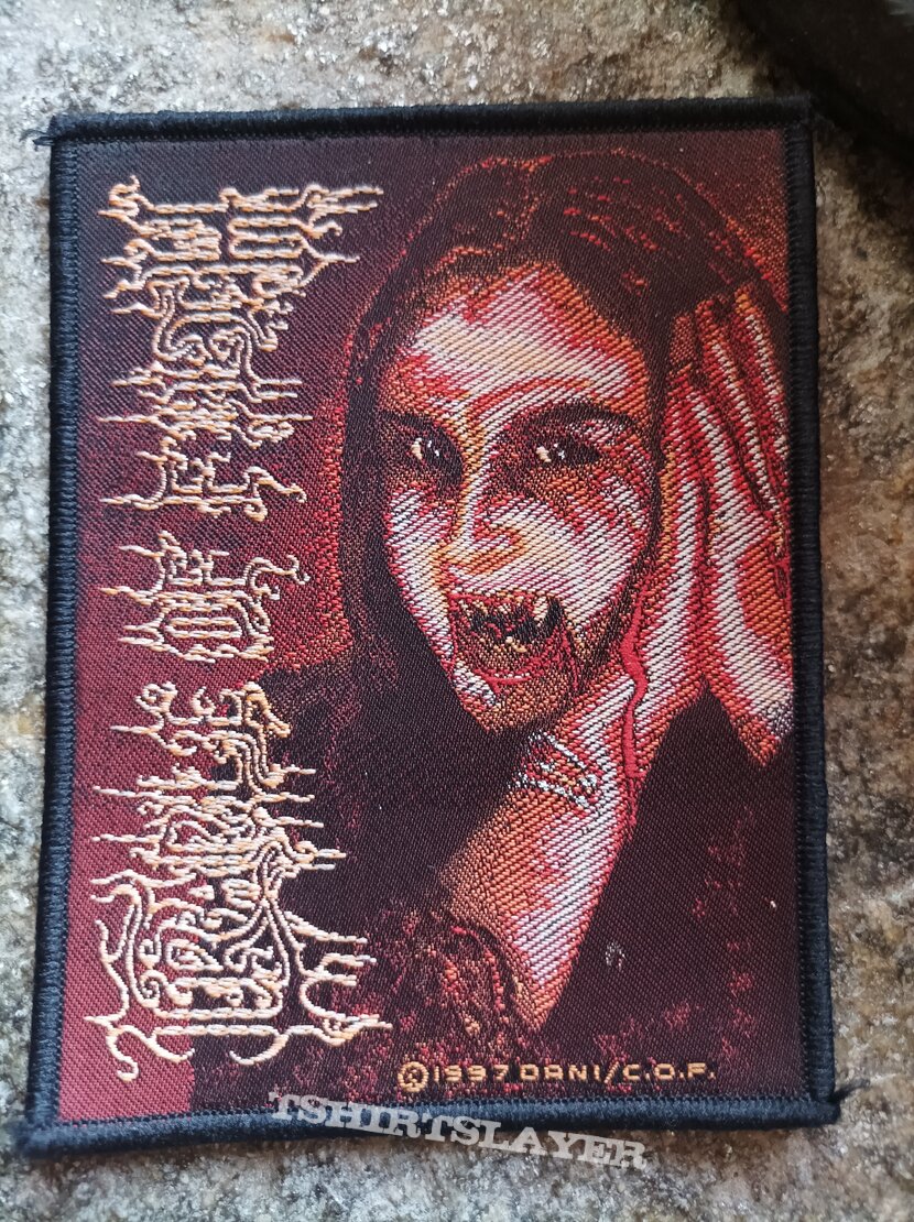 Cradle Of Filth Vampyre 97 patch Cradle Of Filth Vampyre 97 patch