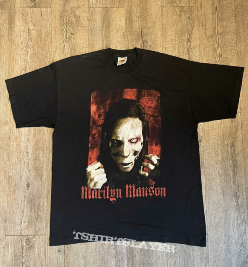 marilyn manson zombie face t-shirt | TShirtSlayer TShirt and
