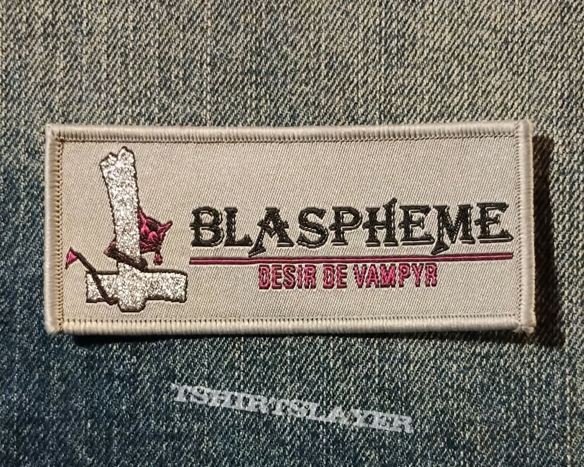 Blasphème - Désir de vampyr patch [grey border]