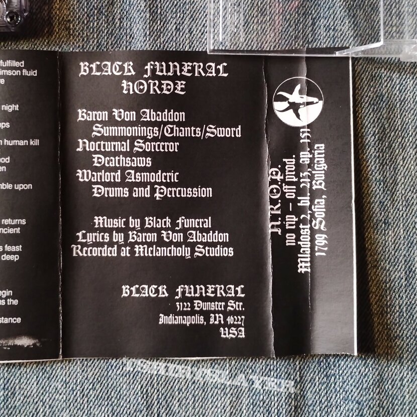 Black Funeral - Journey's Into Horizons Lost demo 1994 (No Rip-Off Prod version) Black Funeral - Journey's Into Horizons Lost demo 1994 (No Rip-Off Prod version)