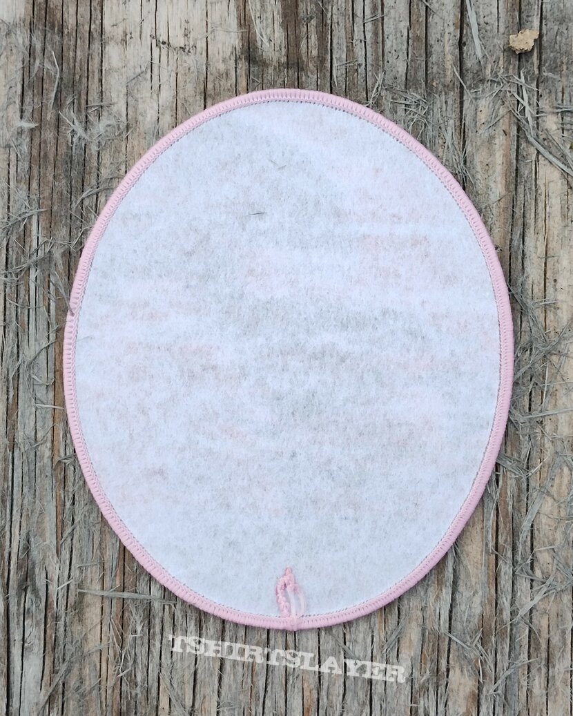 Burzum - Fallen patch [pink border]