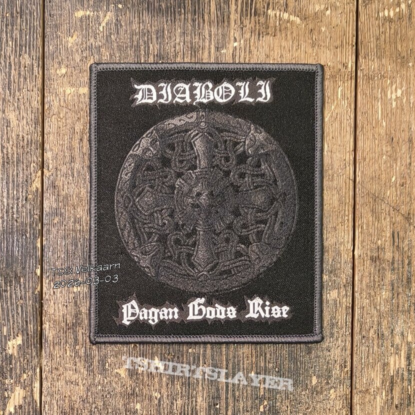 Diaboli - Pagan Gods Rise patch [grey border]