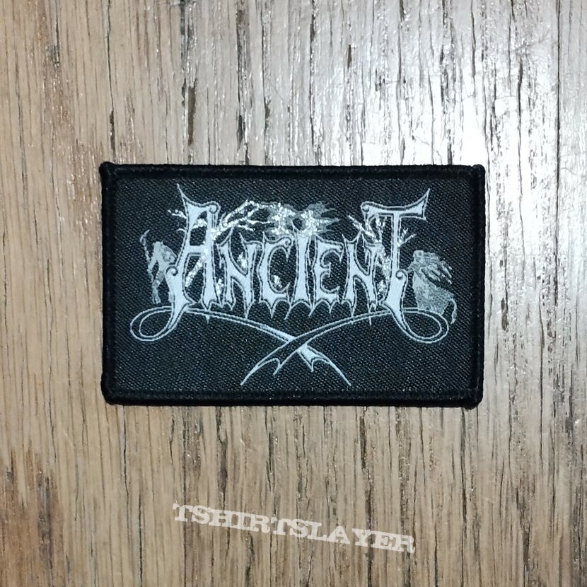 Ancient - Small Logo patch [black border]