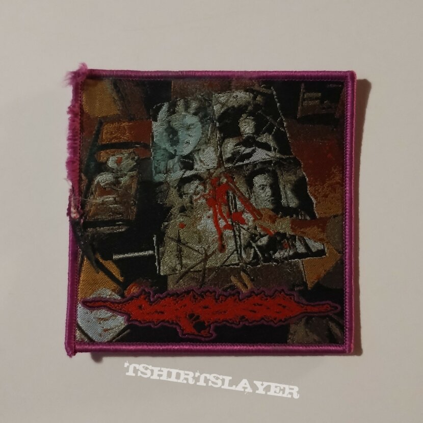Carcass - Necroticism patch [purple border]