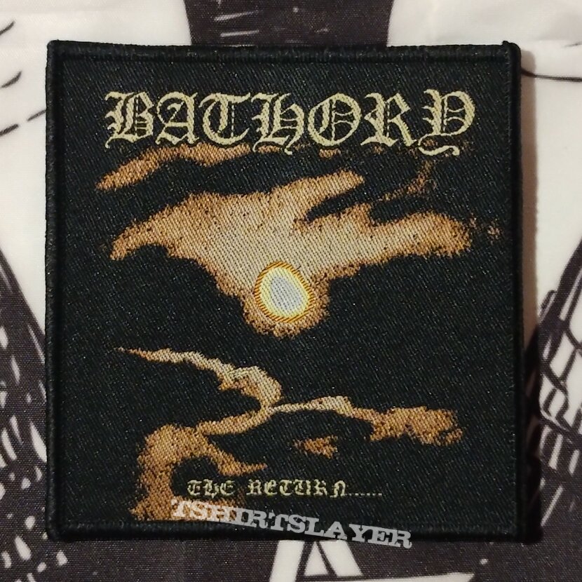 Bathory - The Return..... patch [black border]