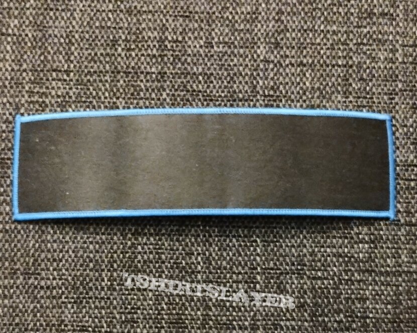 Diamond Head - Lightning to the Nations strip patch [blue border]