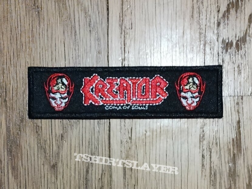 Kreator - Coma of Souls small stripe patch