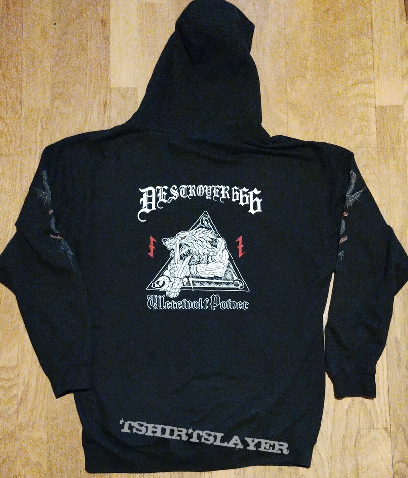 Deströyer 666 - Werewolf Power Zipper Hoodie