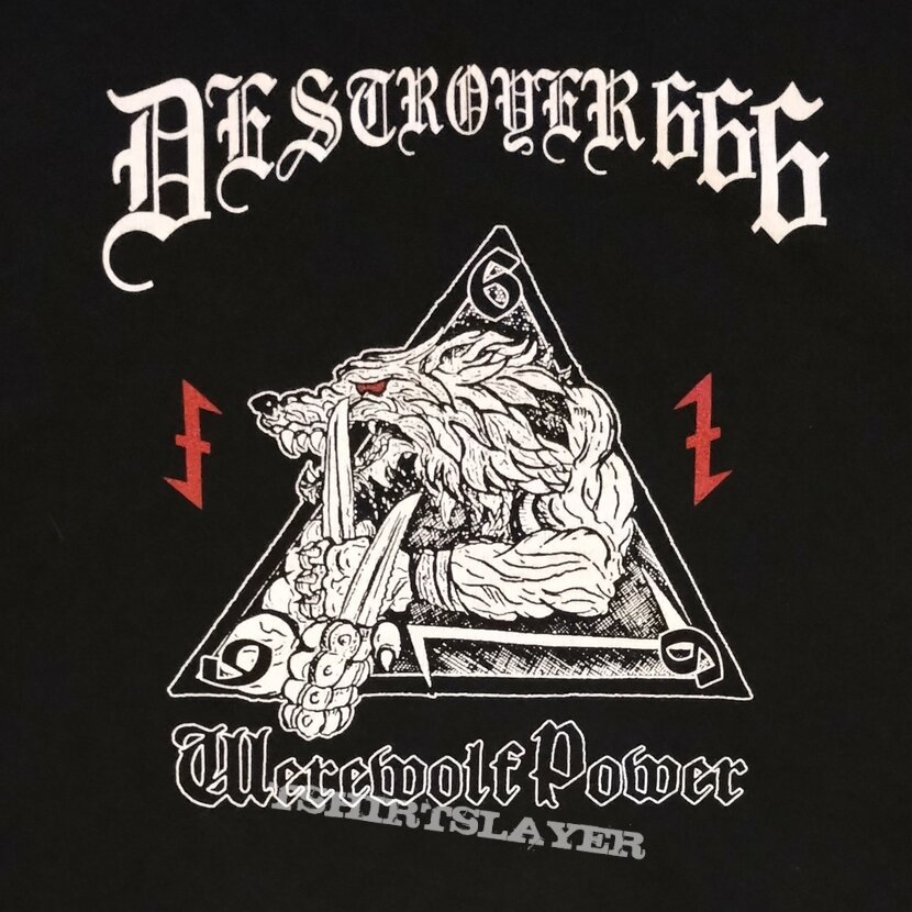 Deströyer 666 - Werewolf Power Zipper Hoodie