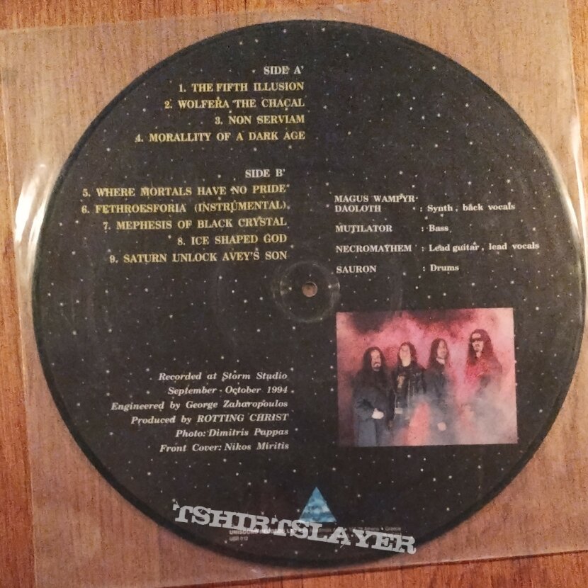 Rotting Christ - Non Serviam picture disc