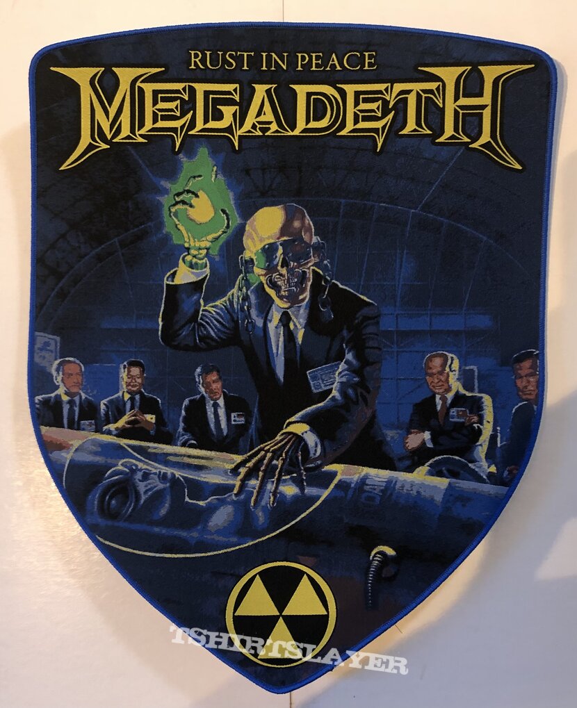 Megadeth Rust In Peace Backpatch 