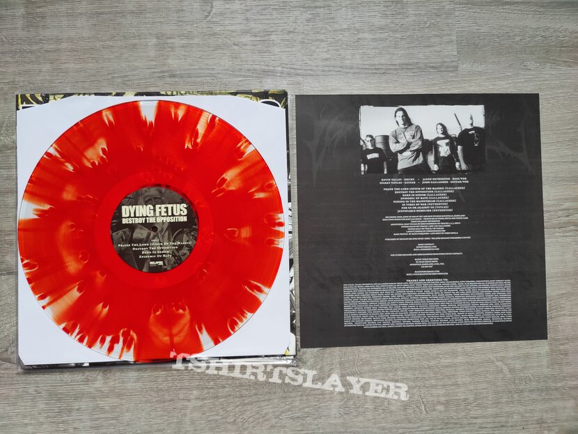 Dying Fetus - Destroy the Opposition vinyl