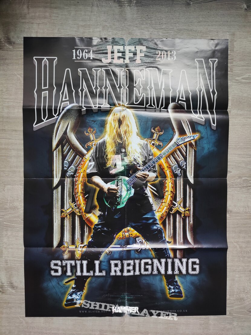 Slayer Jeff Hanneman poster