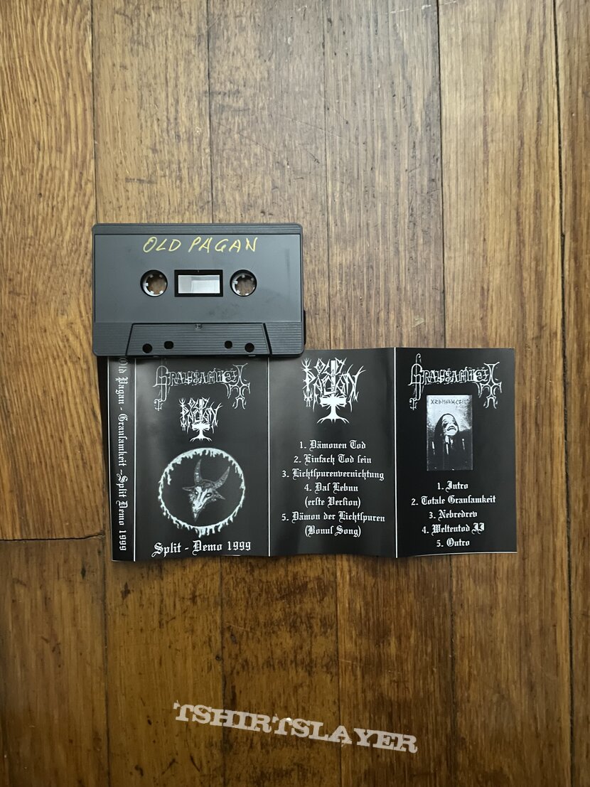 Old Pagan / Grausamkeit split &#039;99tape