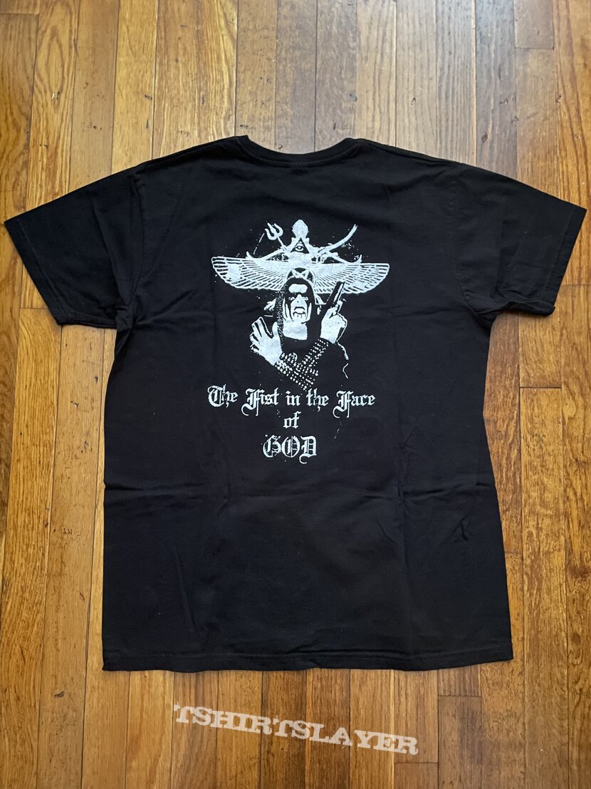 Grausamkeit A Fist in the Face of God | TShirtSlayer TShirt and ...