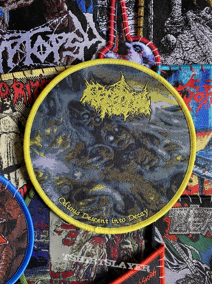 Cerebral Rot - Odious descent into decay patch 