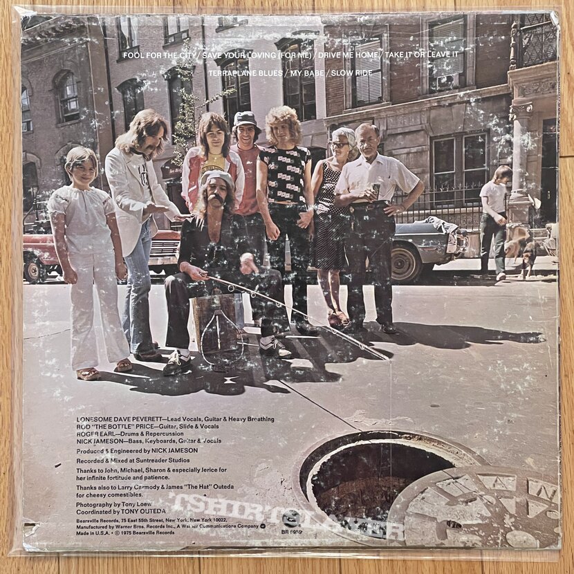 Foghat - Fool for the City LP