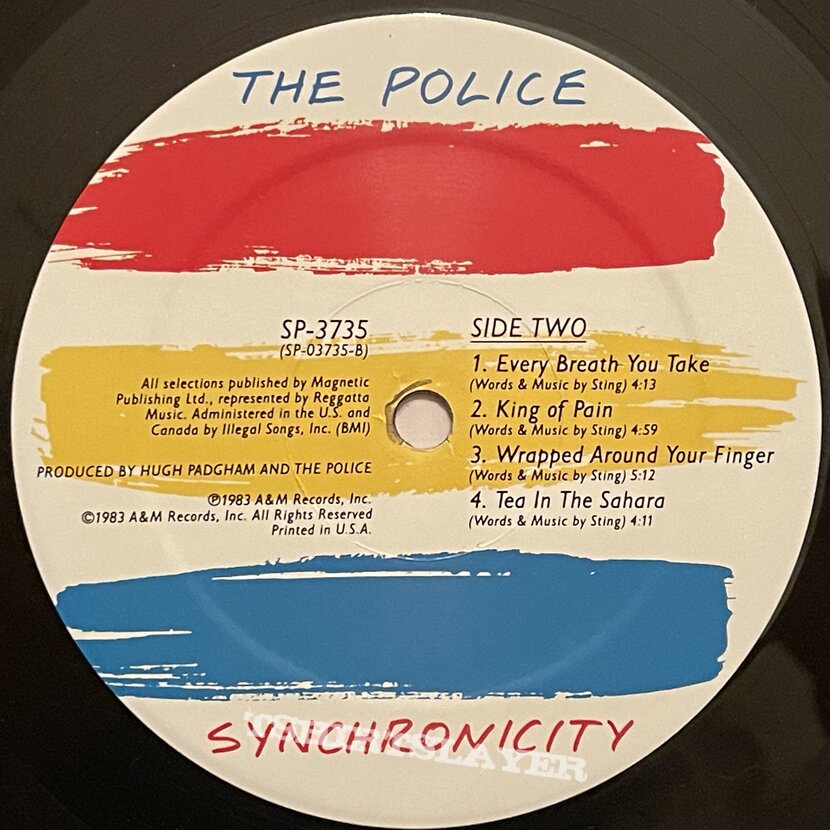 The Police - Synchronicity LP