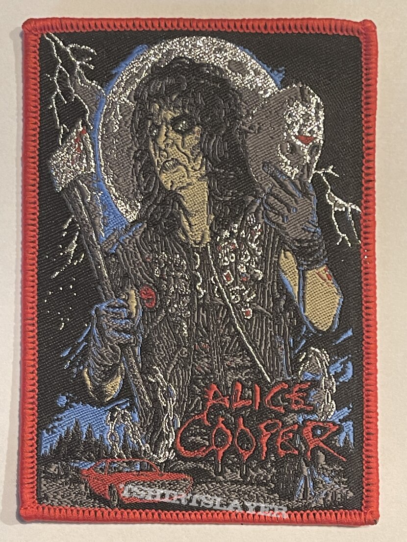 Alice Cooper - He's Back (The Man Behind the Mask) Patch | TShirtSlayer  TShirt and BattleJacket Gallery