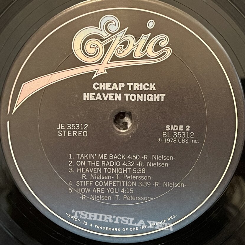 Cheap Trick - Heaven Tonight LP