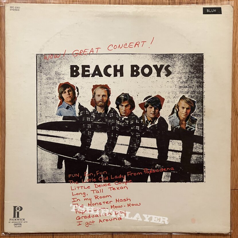 The Beach Boys - Wow! Great Concert! LP
