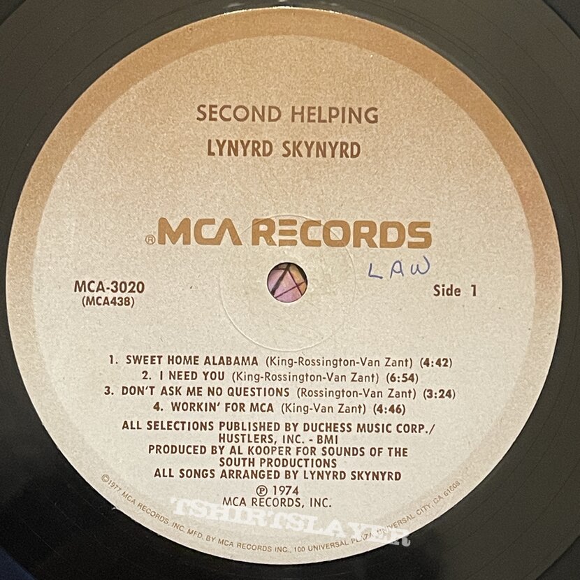 Lynyrd Skynyrd - Second Helping LP