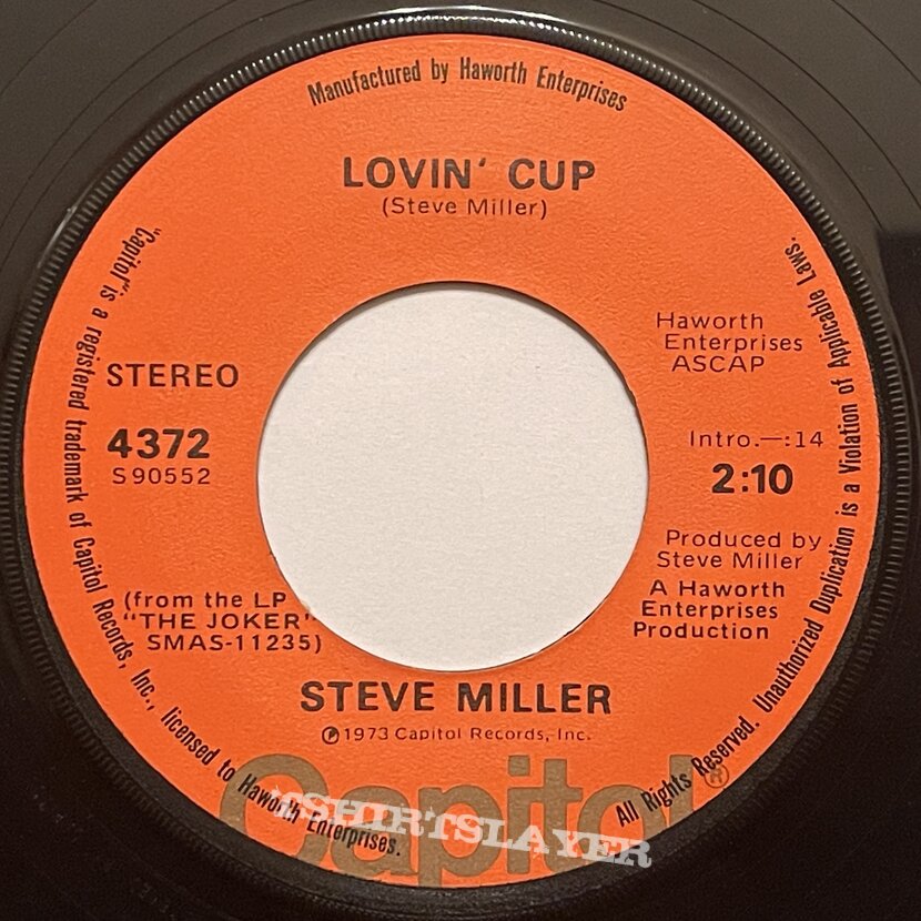 Steve Miller - Fly Like An Eagle / Lovin&#039; Cup Single