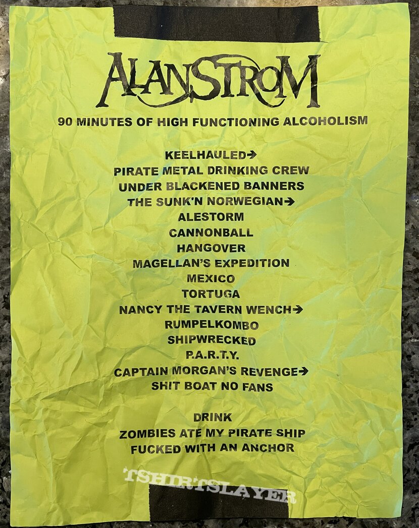 Alestorm - Setlist (2023 USA Tour) Alestorm - Setlist (2023 USA Tour)