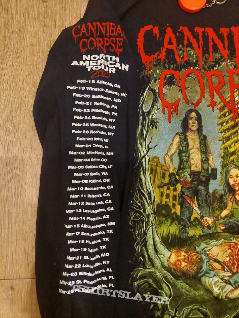 Cannibal Corpse North Amrican Tour 2022.Violence imagined