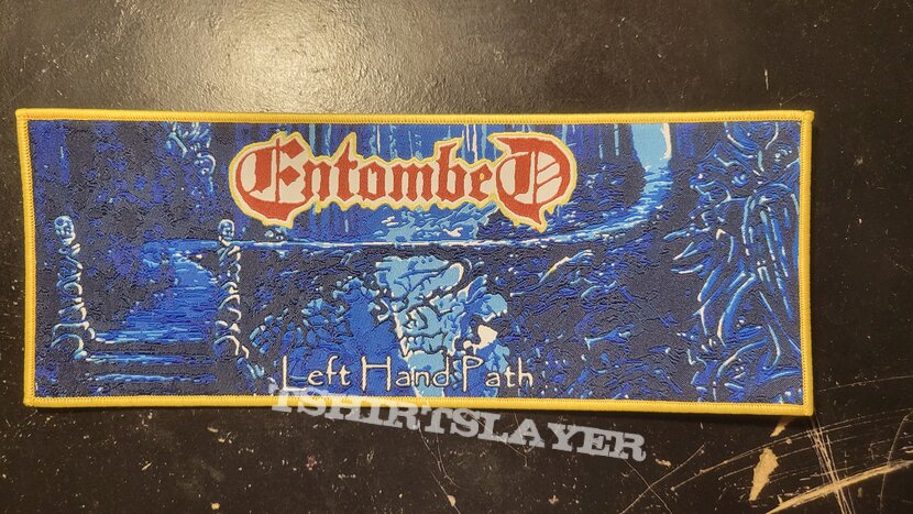 Entombed Left Hand Path Woven Patch