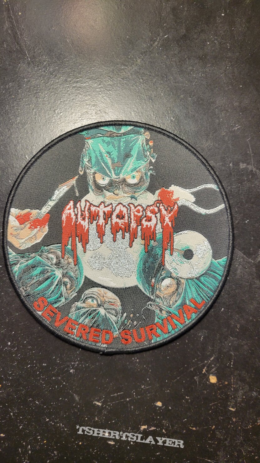 Autopsy Severed Survival Woven Patch 