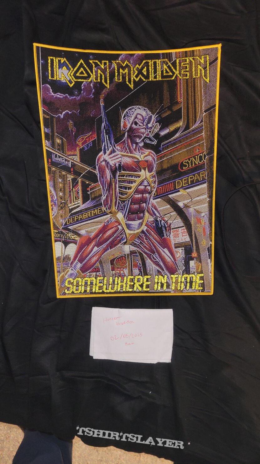 Ironmaiden Somewhere in Time Backpatch