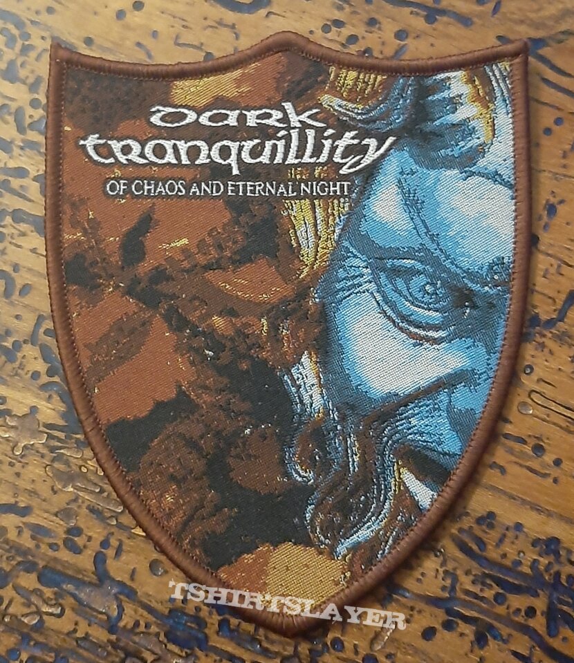 Dark tranquillity, woven patch, ptpp 