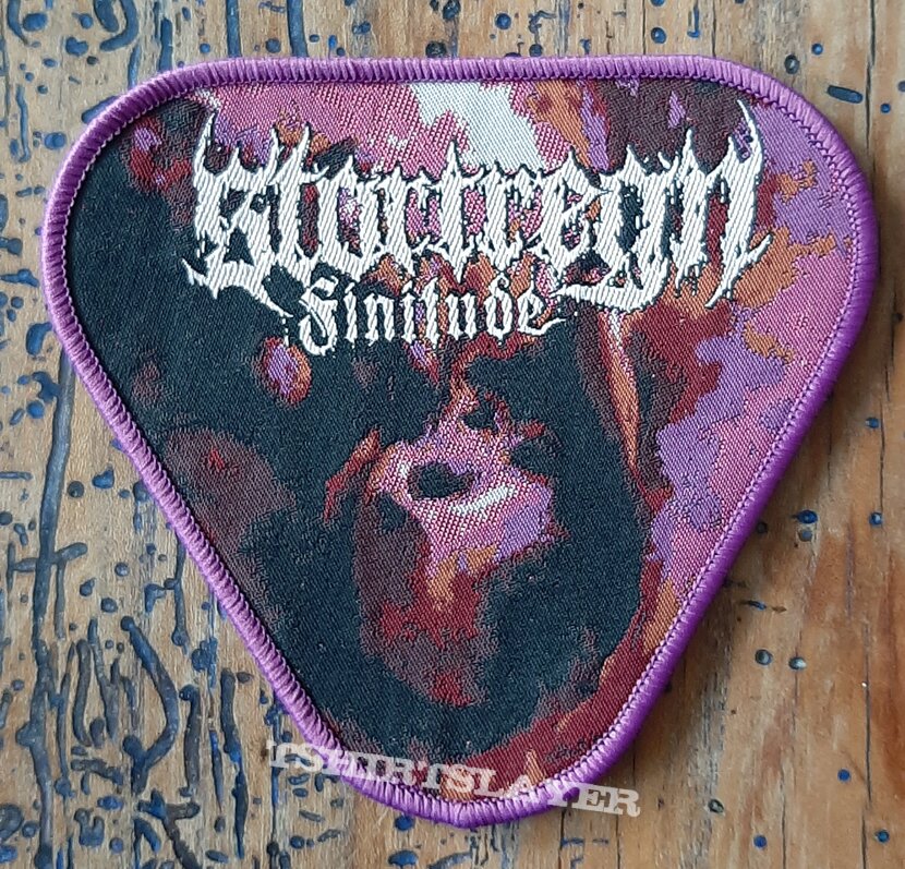 Stortregn, Finitude, woven patch, ptpp Stortregn, Finitude, woven patch, ptpp