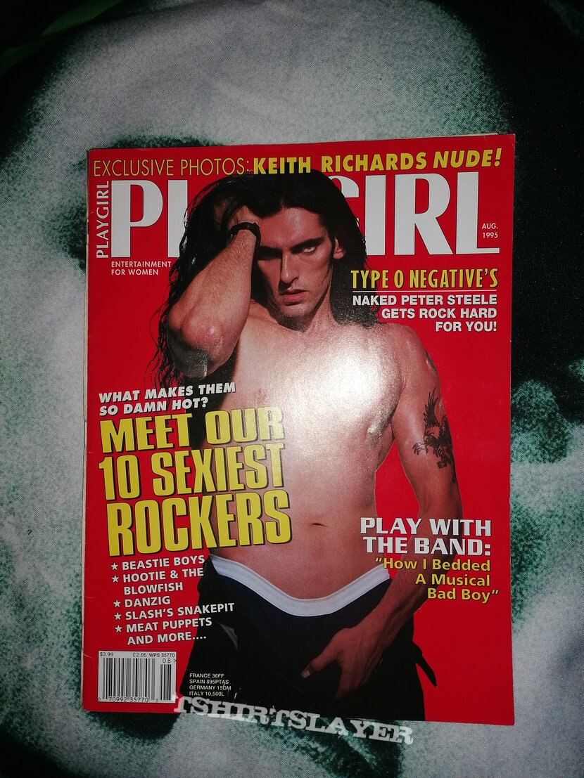 Type O Negative playgirl magazine august 1995