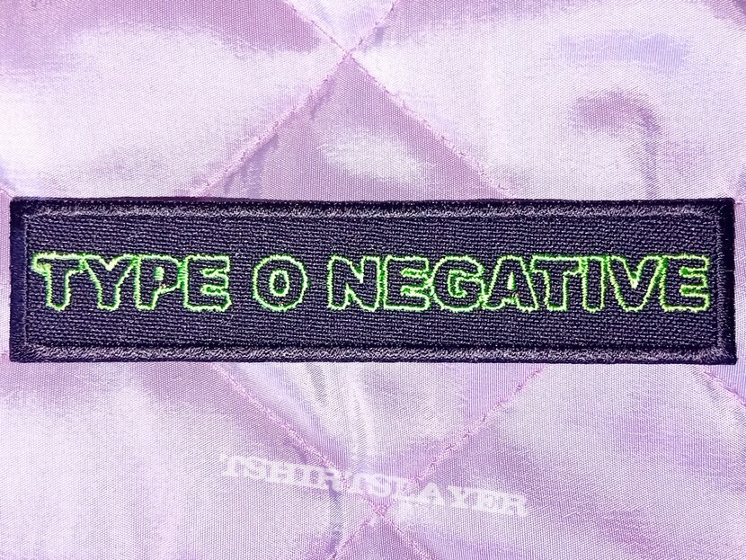 Type O Negative patch