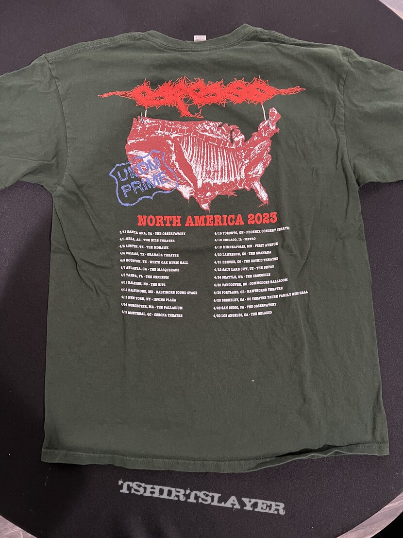 Carcass Tour 2023 Shirt Carcass Tour 2023 Shirt