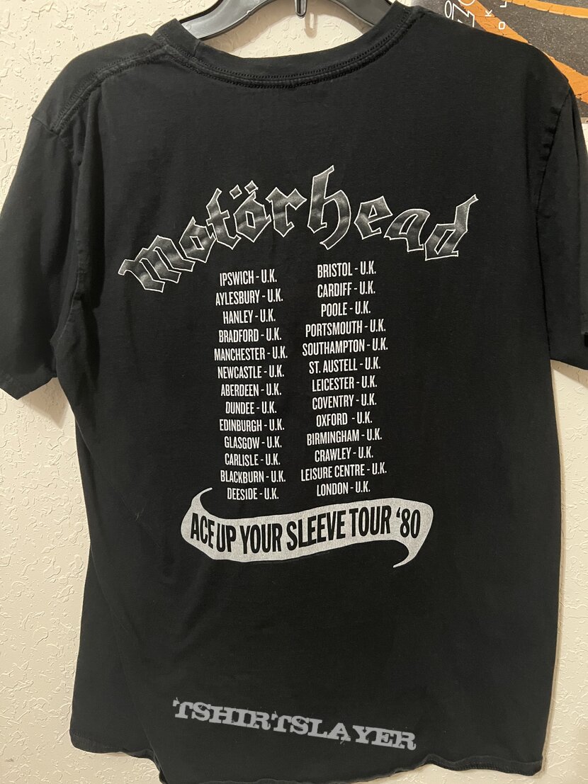 Motörhead Motorhead Ace Up your Sleeve  bootleg tour tee