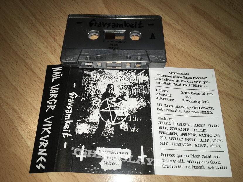 Grausamkeit-Bischmisheiman Pagan Madness Tape Grausamkeit-Bischmisheiman Pagan Madness Tape