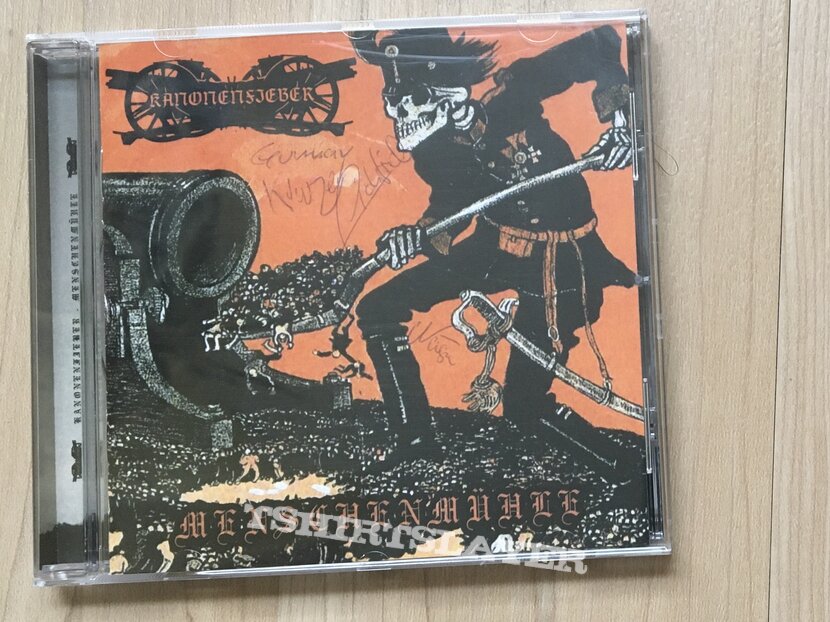 Kanonenfieber-Menschenmühle Signed CD