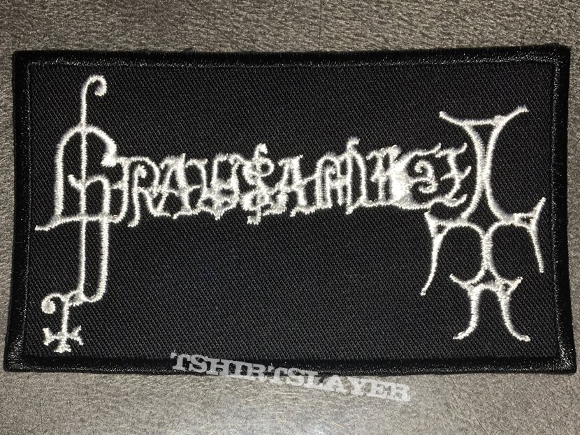 Grausamkeit-Logo Patch White