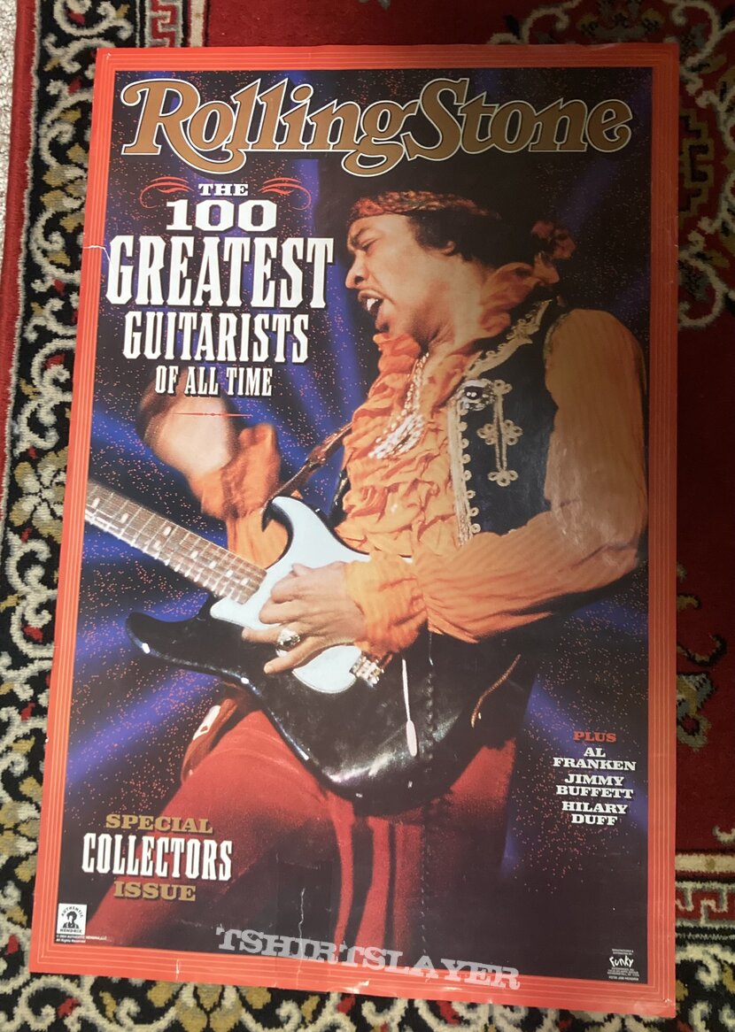 Rolling Stone - Jimi Hendrix Poster - 2004