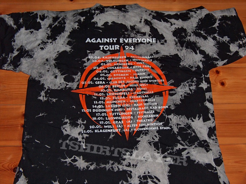 Warpath - Against Everyone Batic Tour Shirt