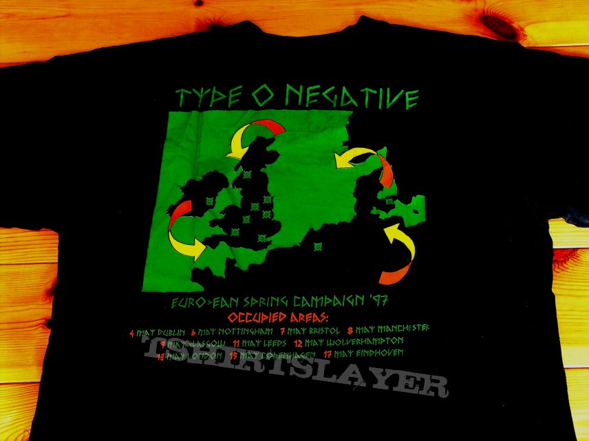 Type O Negative - Liberation of Vinnland 97&#039; European Spring Campaign Shirt