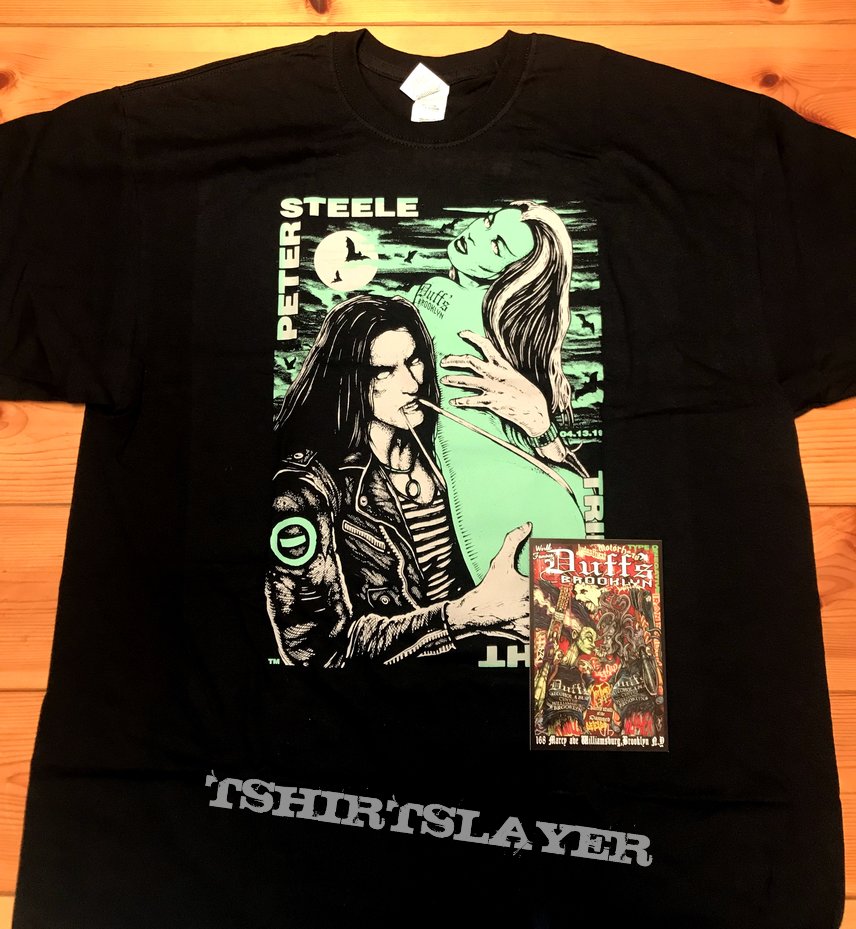 Type O Negative Peter Steele - 2019 Duff&#039;s Tribute Shirt