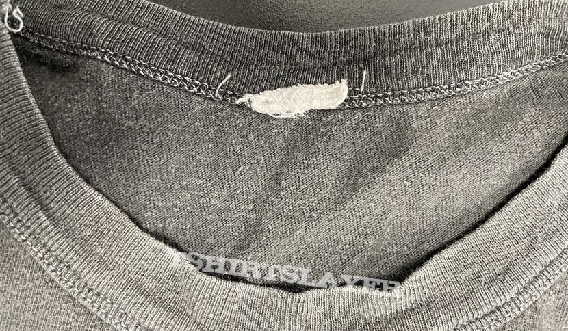 1984 Venom and Metallica Black Metal Holocaust European tour tee 1984 Venom and Metallica Black Metal Holocaust European tour tee