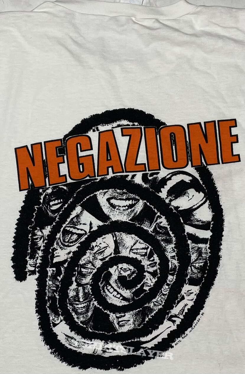 1989 Negazione Hardcore Punk T-shirt