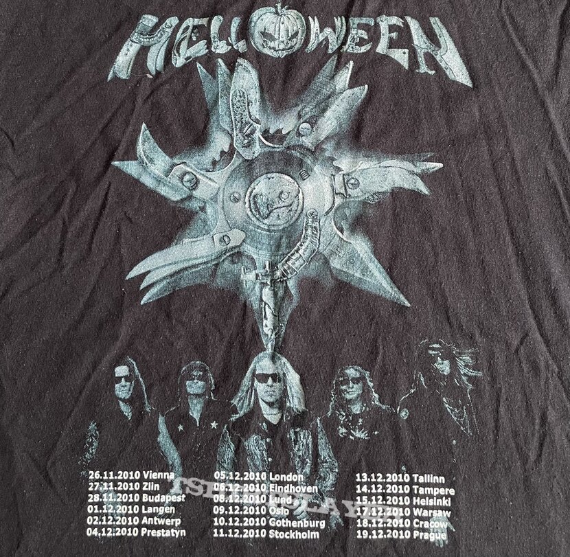 2010 Helloween tour T-shirt 