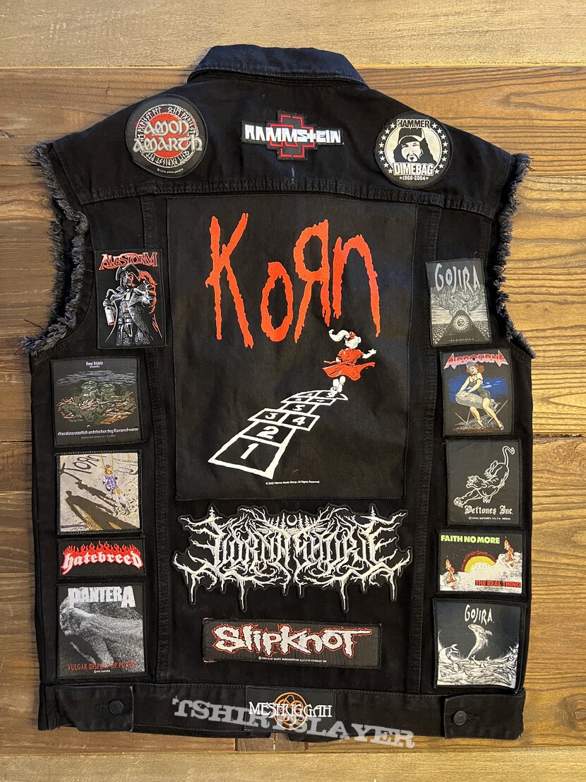 Got slayer, skillet and gojira patches today. I have four more still on the  way. : r/BattleJackets