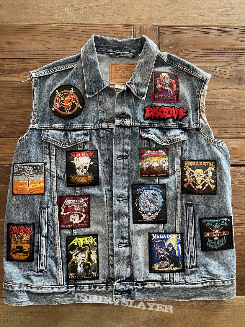 Slayer Finished Vest  TShirtSlayer TShirt and BattleJacket Gallery